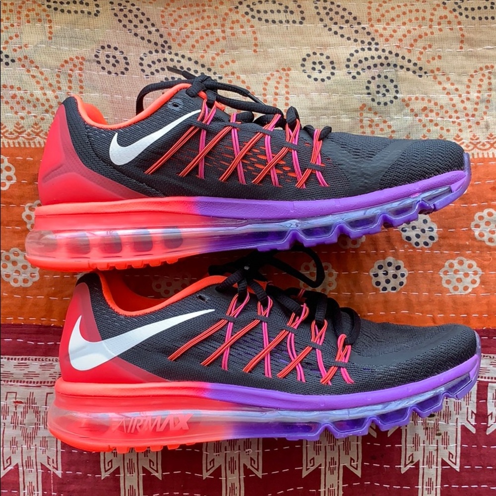 NIKE AIR MAX Shoes US9.5Hot PinkPurple/Black